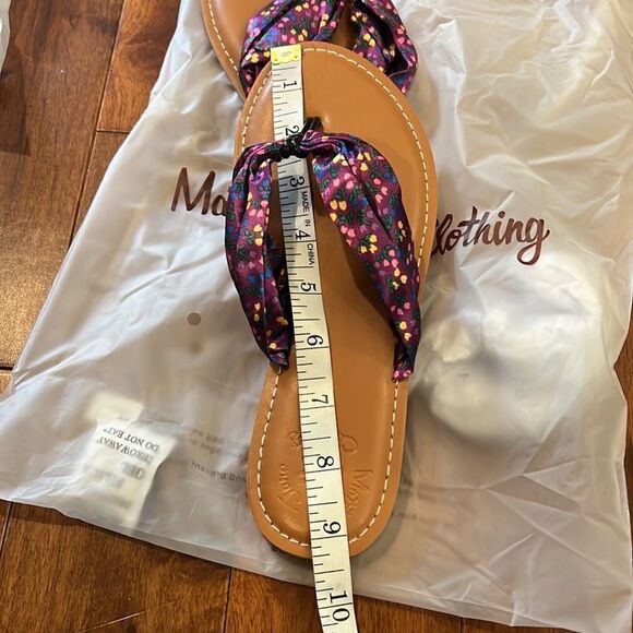 New Matilda Jane Daydream purple Flip Flops - Picture 5 of 9
